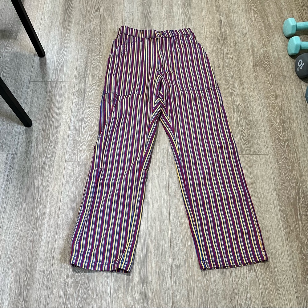 Big Bud Press Primary Stipe Work Pants S